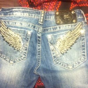 Miss me jeans 27 ! Has a stain on the leg!