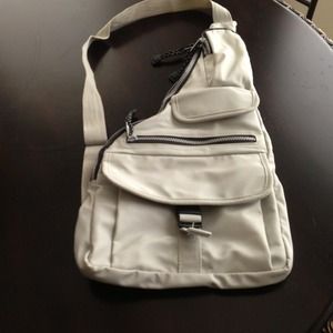 Gray crossbody/backpack