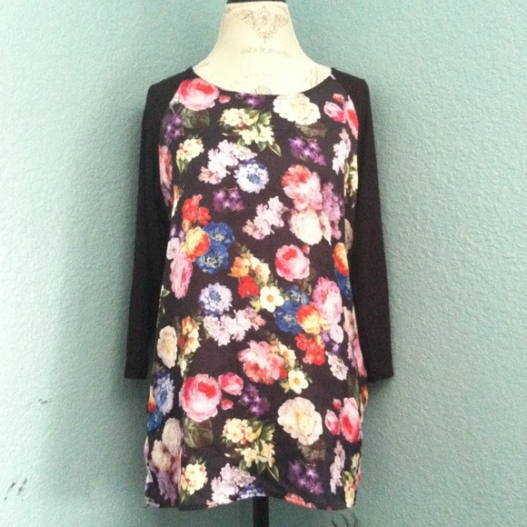 Forever 21 Floral Tunic
