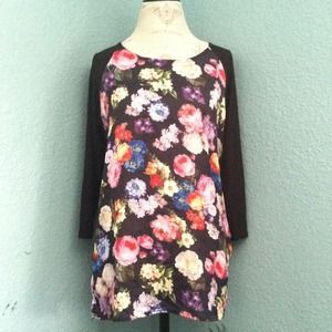Forever 21 Floral Tunic