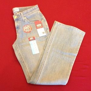 Low Rise Bootcut Jeans