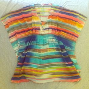 Echo top/ beach coverup