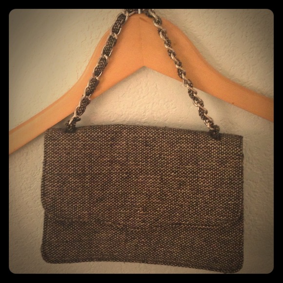 Grey purse