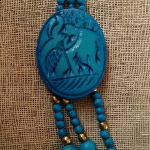 ⤵️{Stunning VtG Necklace} ElephantStatement  Piece - Picture 2 of 4