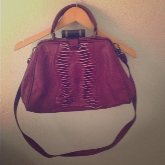 Purple purse