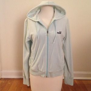 Puma velour hoodie