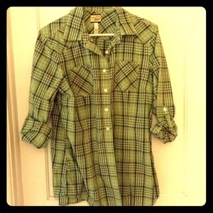 BUNDLE. NECKLACE & Plaid Shirt. RESERVED
