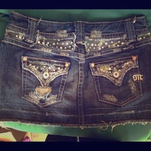 MissMe Camo Miniskirt size S