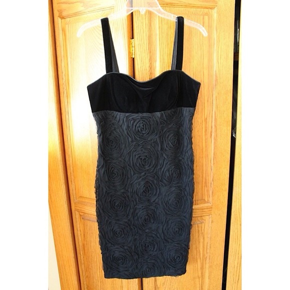 Black Rosette Dress & Jacket - Picture 2 of 4