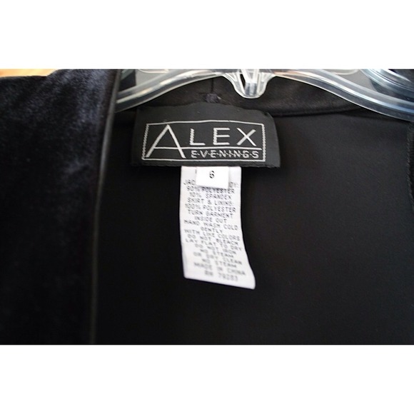 Black Rosette Dress & Jacket - Picture 4 of 4