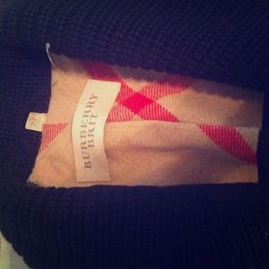 Burberry pea coat