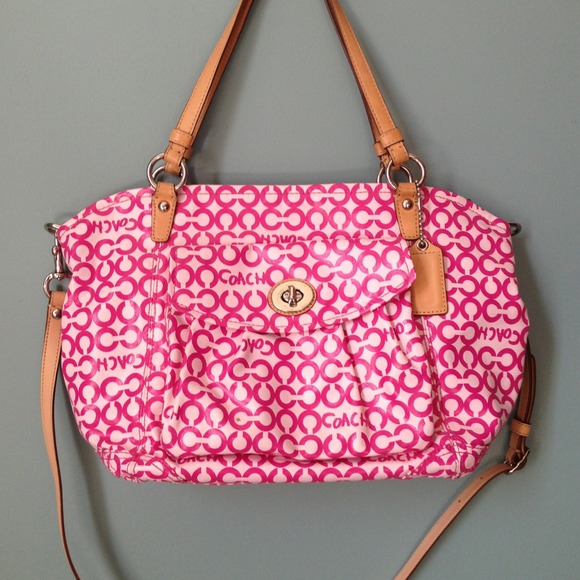 Gorgeous Pink Coach Purse