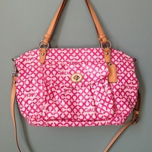 Gorgeous Pink Coach Purse
