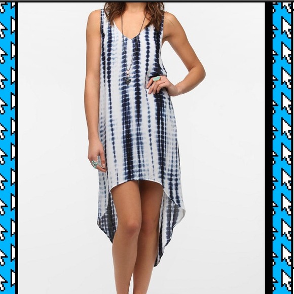 ⚡TRADED ⚡Urban Outfitters tie-dye high low dress