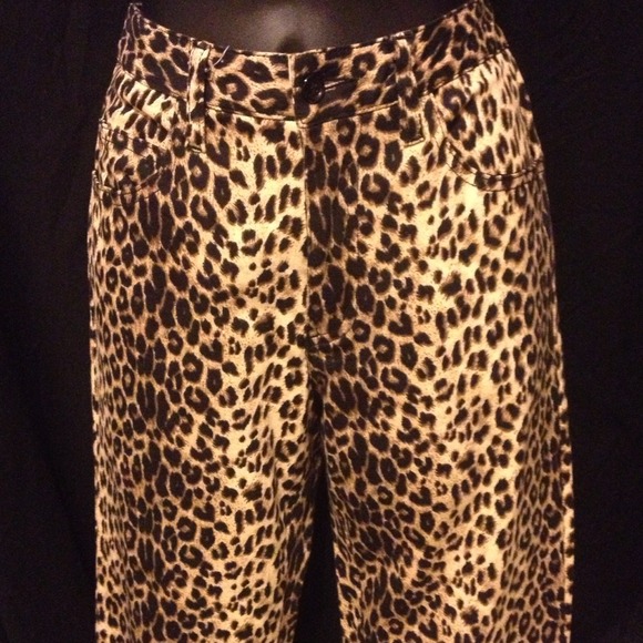 Moda International Denim - Cheetah Pants