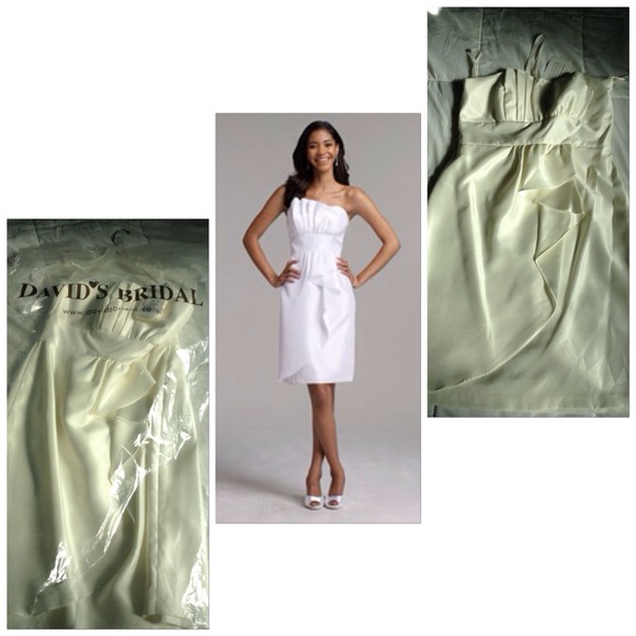 Davids bridal casual wedding dress