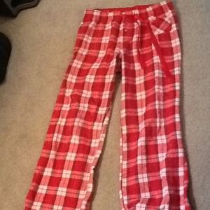 SOLD IN BUNDLE  plaid PJ pants