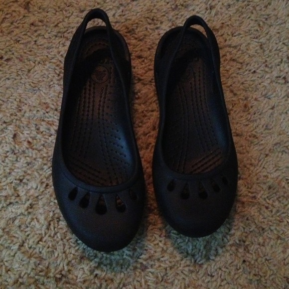 Croc ballet slip on