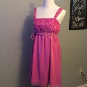 Dresses - BNWT Rose appliqué dress. Dresses - BNWT Rose appliqué dress.