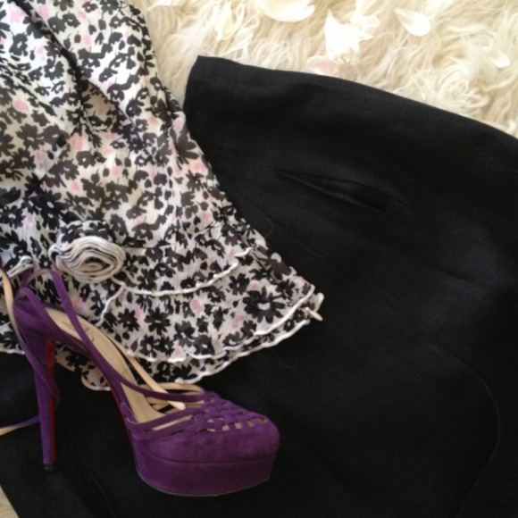 💕 Linen Time ... Full Midi Wrap Skirt - Picture 2 of 3