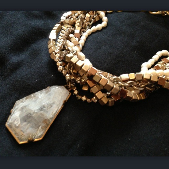 Ann Taylor braided necklace - Picture 3 of 4