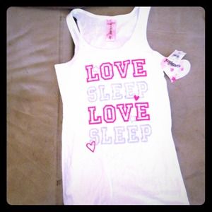 Victoria Secret tank top.