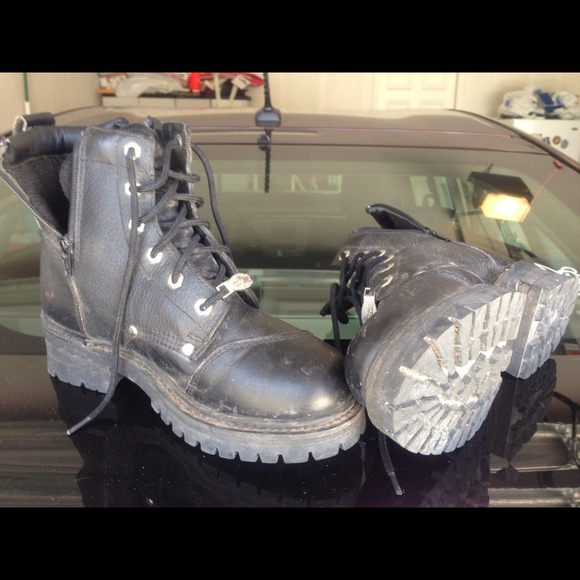 Leather rideing boots