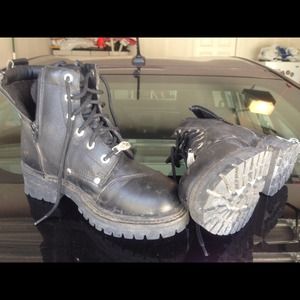 Leather rideing boots