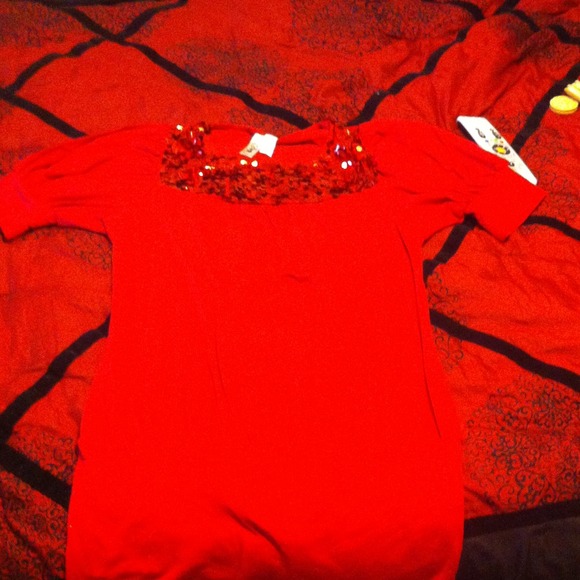 Red dress