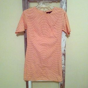 Light pink/peach French Connection tunic dress