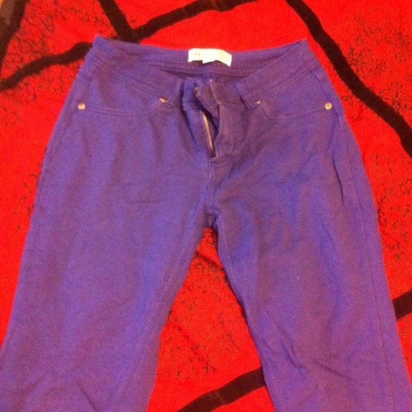 Blue skinny