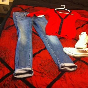 AE skinny jeans