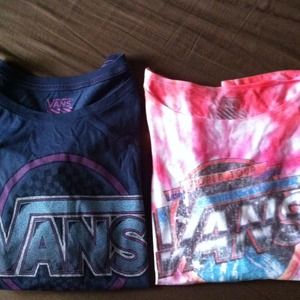🎀Brand New Vans T-Shirts-2 for 1🎀