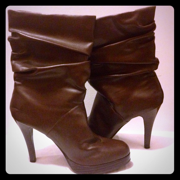 Never Worn Brown Booties