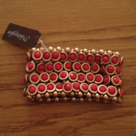 Gold and Pink bracelet