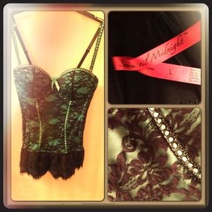 Emerald Green Corset