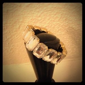 Elegantly Sparkling Stretchy Bracelet Vintage