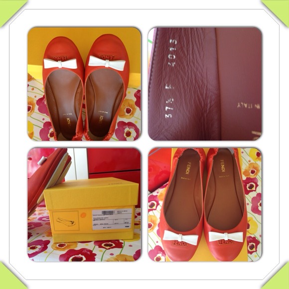 AUTHENTIC FENDI ballerina flats
