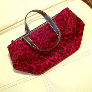 Leopard print purse - small