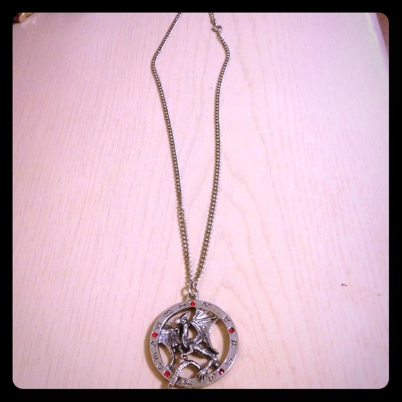 Cool dragon necklace