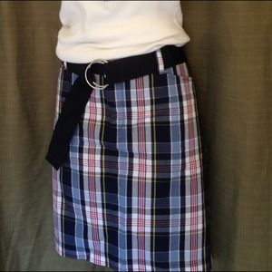 Plaid skirt