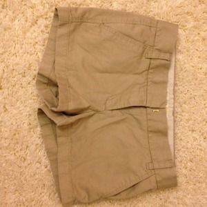 Beige J Crew shorts