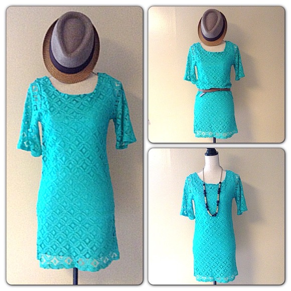 Foreign Exchange Crocheted Dress