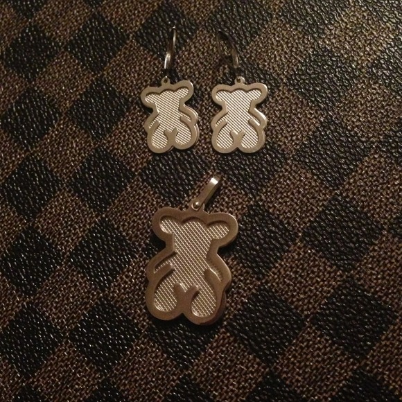 💛Tous Earring & Pendant Set💛