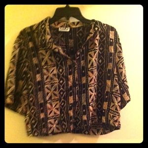 SOLD Vintage crop top
