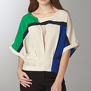 Color block top