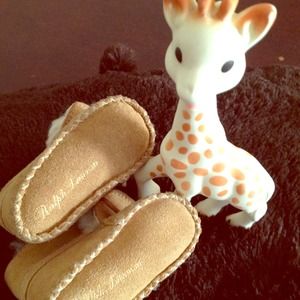 Ralph lauren baby suede and white shoes - TRADED