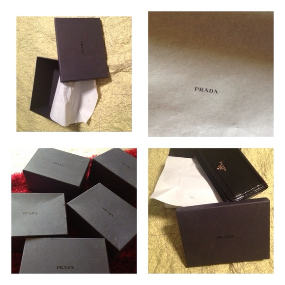 💯Authentic PRADA 🎯🎯🎯🎯🎯boxes $5 each box🎯🎯 - Picture 1 of 7