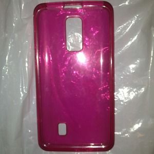 4G LG Spectrum Pink Plastic Case