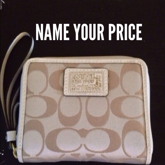 Coach wallet.